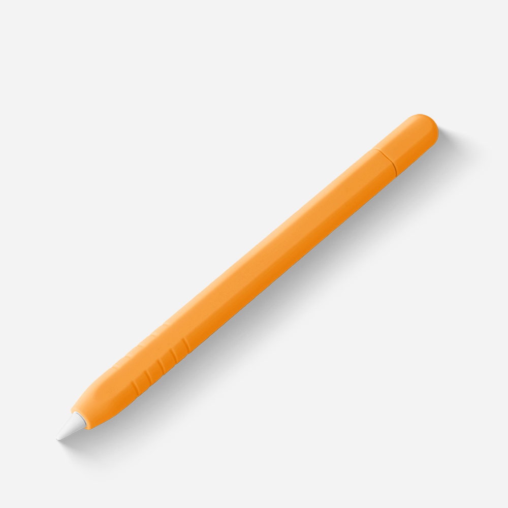 Silikonetui til eple blyant 3, usb-c-etui, ensfarget deksel, pennveske, sklisikkert beskyttelsesetui til ipad penn blyant 3