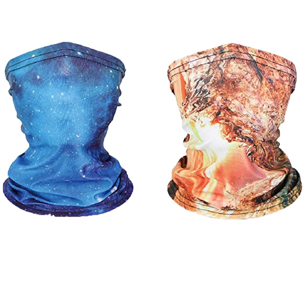 25# 2pc børnetryk ansigtsmaske beskytter vindtæt solcreme børn udendørs tørklæde støvtæt sandtæt ansigtsbetræk vandrebandana: J