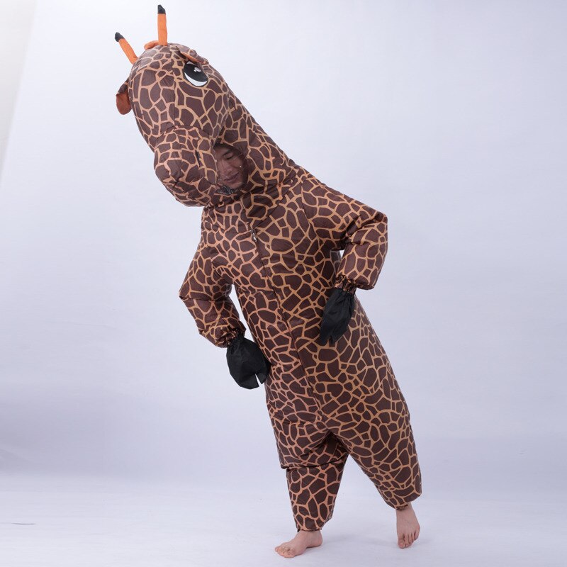Giraffe Cosplay Aufblasbare Party-Spiel Kostüm Kleidung Werbung Förderung Karneval Halloween Weihnachten Ostern Erwachsene