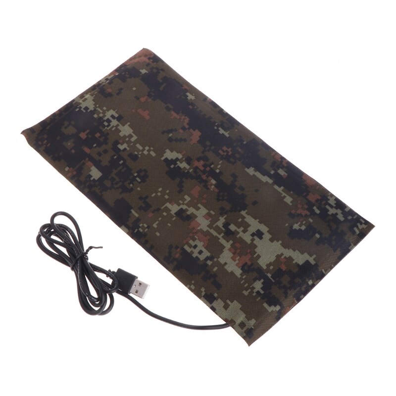 Alfombra de calor USB para mascotas, calentador de fibra de carbono para reptiles, cama impermeable con temperatura constante: type 2