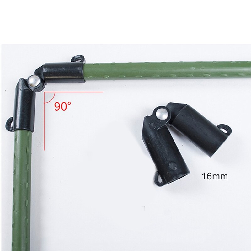 35Pcs Bracket Climbing Frame Set Plant Pile Connector Clip Connecting Cross-Buckle Fixing Joints Plastic Garden Tools