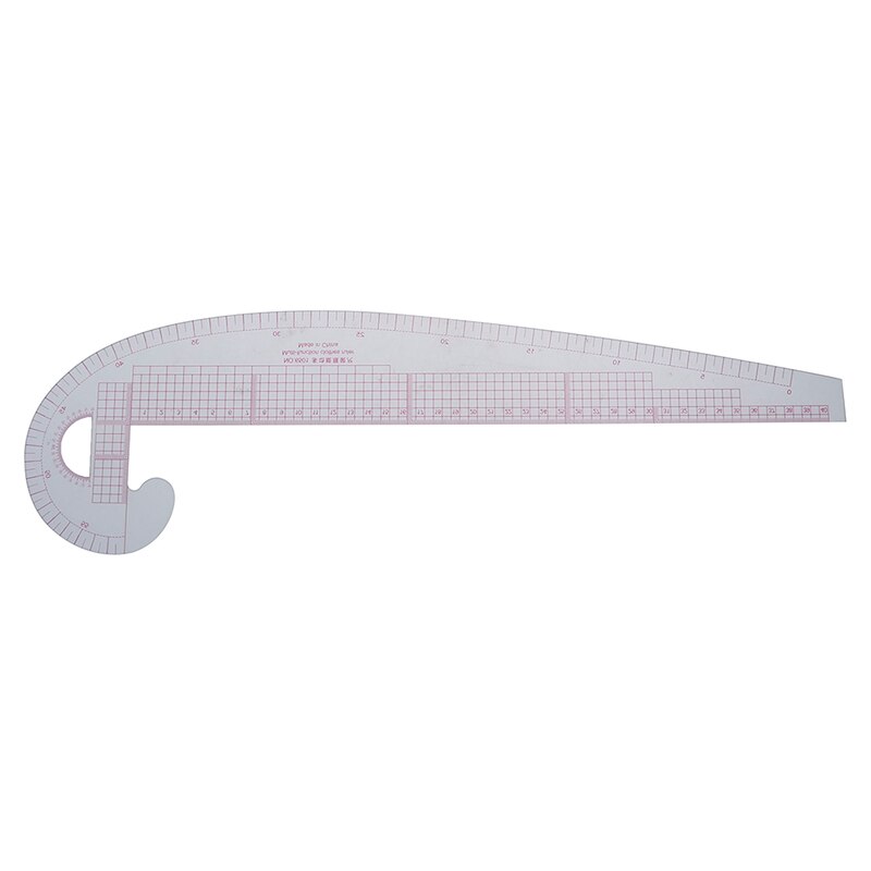 Plastic French Curve Metric Sewing Ruler Measure Tailor Ruler 360 Degree Bend Set Grading Curve Ruler Tools For Clothing Making