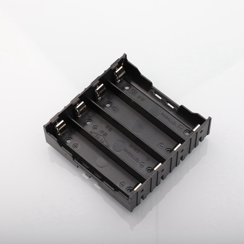 4Slots 18650 Batterij Plastic Batterij Houder/Case Opbergdoos Voor 4*3.7V 18650 Lithium Batterij Met 8 Pin