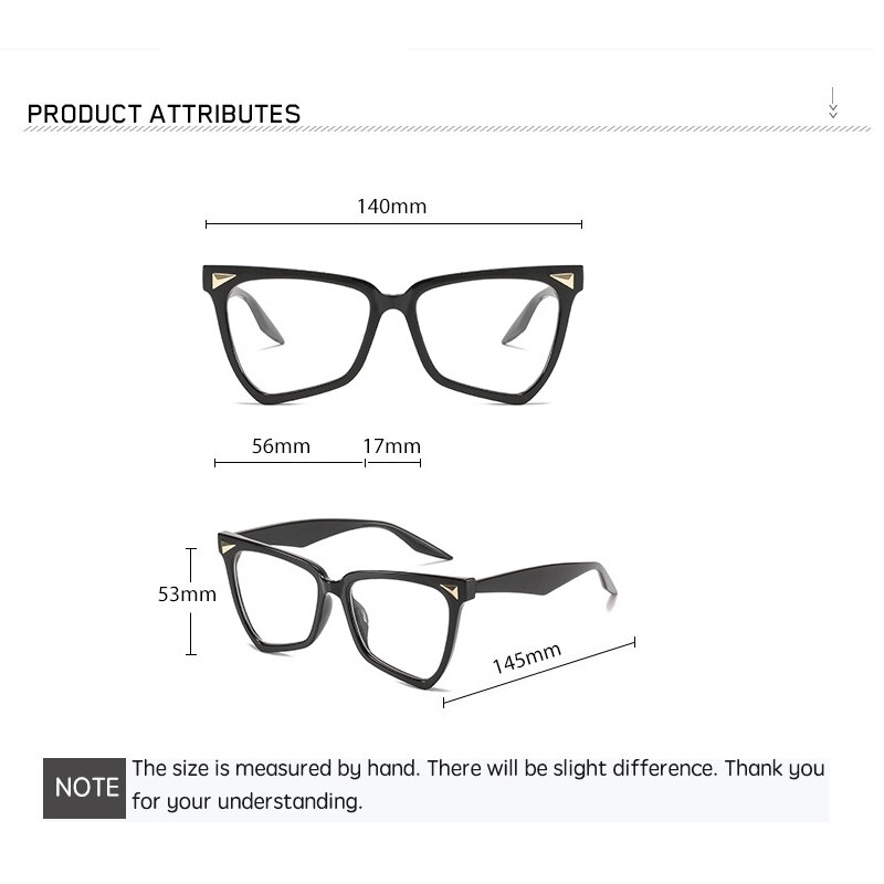Cat eye brilmontuur, blauw licht blokkerende bril voor dames en heren, bijziendheid, optische bril voor computer, transparant, helder montuur, oculos