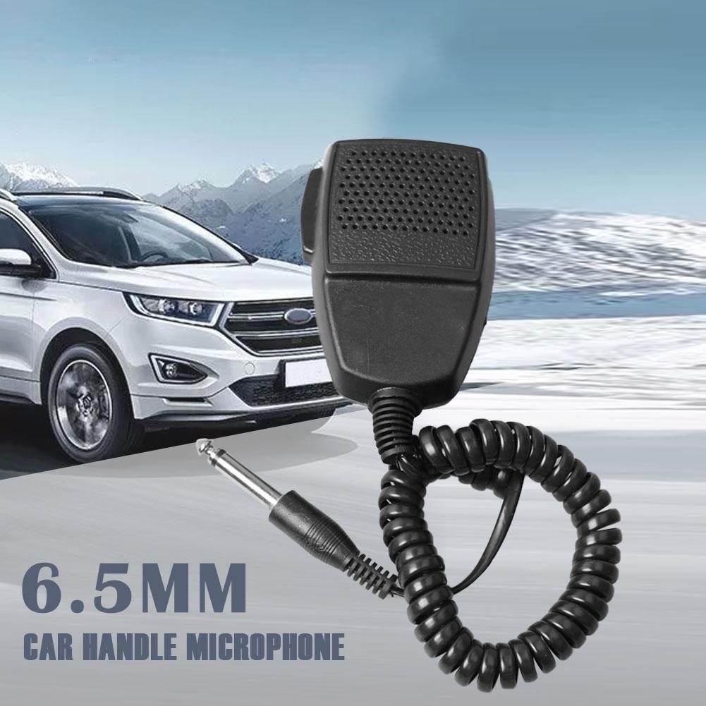 6.5 Mm Auto Handvat Microfoon Voor Taxi Gewijd Zware Auto Handset Microfoon Auto Accessoires