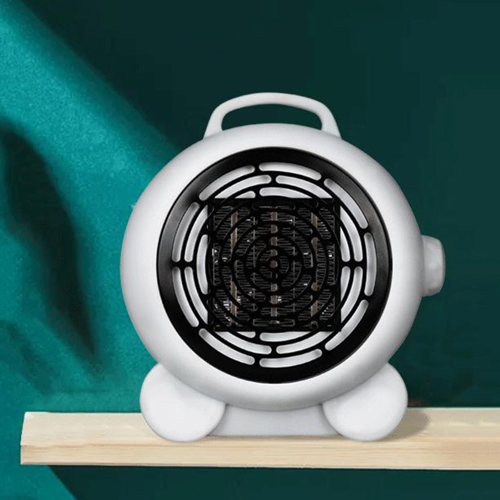 Chauffage d'intérieur pour espace personnel, chauffage électrique avec Protection contre la surchauffe, chauffage rapide pour le bureau et la maison: White