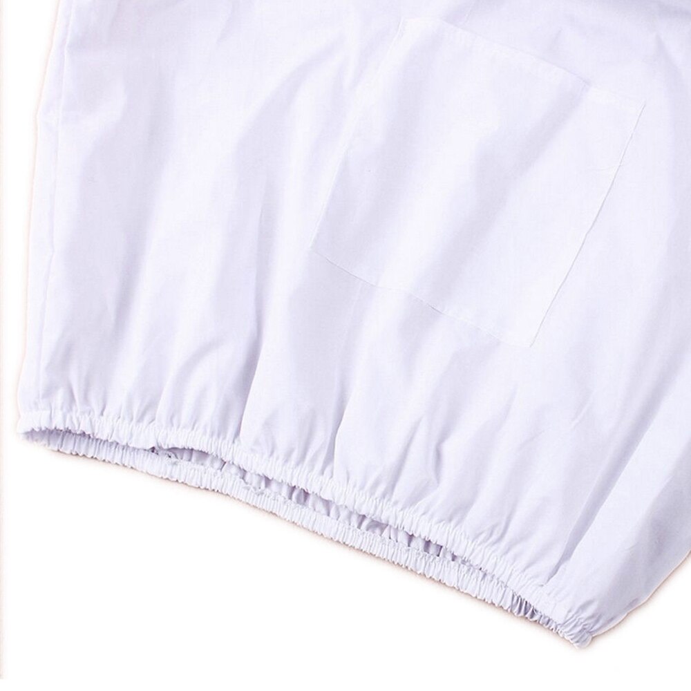 Bijenteelt Beschermende Jas Farm Kiel Pak Bijenteelt Mouw Hoed Equip Pak Houden Imker Kleding Sluier Ademend Jurk