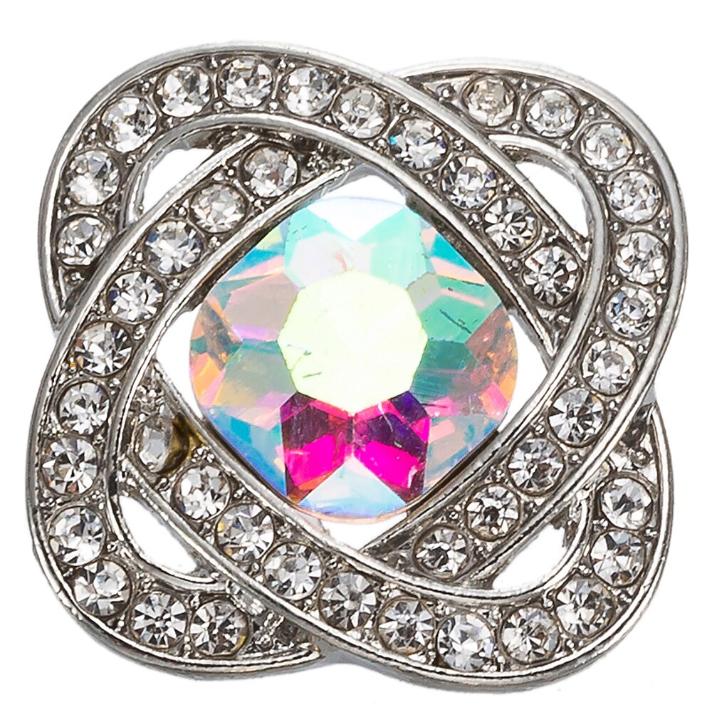 20 pçs quatro cores metal snap button jóias 18mm botões snap ajuste snap sracelet pulseiras botão jóias: 1