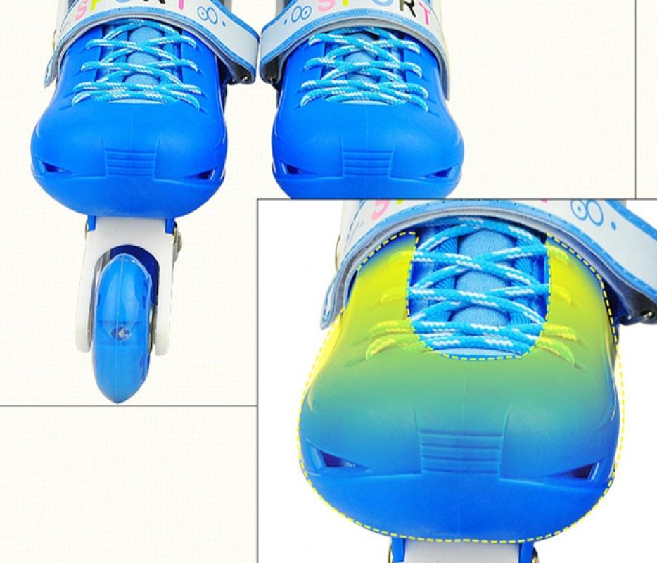 Kids Flash Roller Skate Schoenen Schaatsen Sneakers Kinderen Voor Meisjes Jongens Roze Blauw Outdoor Ajustable Inline Schaatsen Wielen Schoenen