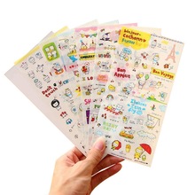 Cartoon Pig Diary Stickers DIY Scrapbooking Decoration Stationery Sticker