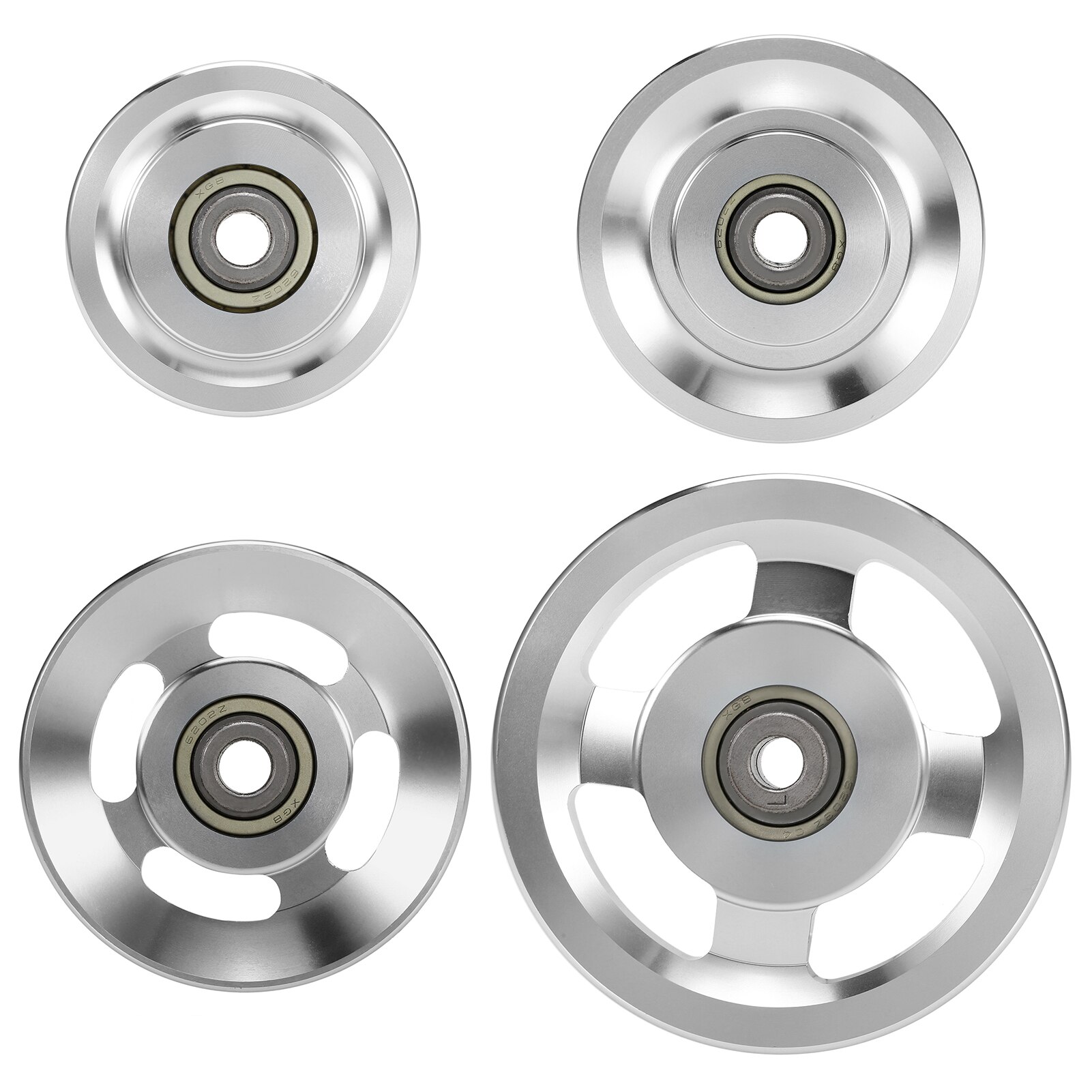 Universal Aluminium Alloy Bearing Pulley Wheel Gym Parts Accessory Wheel Pulley for Fitness Equipment Home Gym Lifting