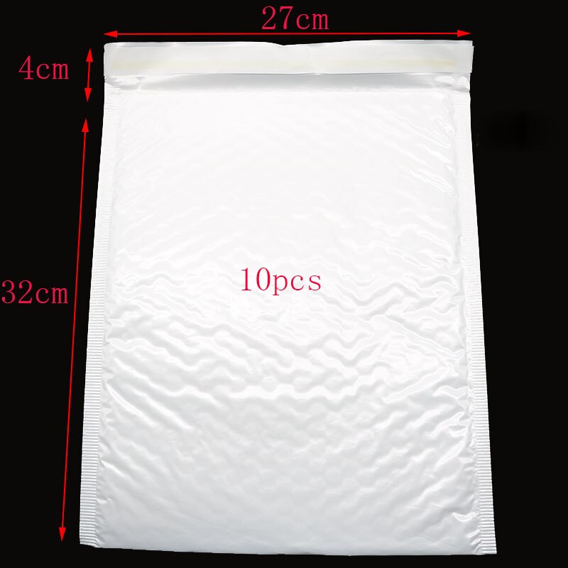 10 Teile/beutel Büro Post äußern Weiß Tasche blasiert Umschlag Luft blasiert Folie Umschlag Anti-Vibration Schreibwaren Verpackung: D