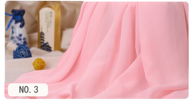 1.5 Meter *1 Meter Chiffon Fabric Sheer Bridal Wedding Dress Lining Fabric Skirt Party Decorator Georgette Tulle Dress Material: 3
