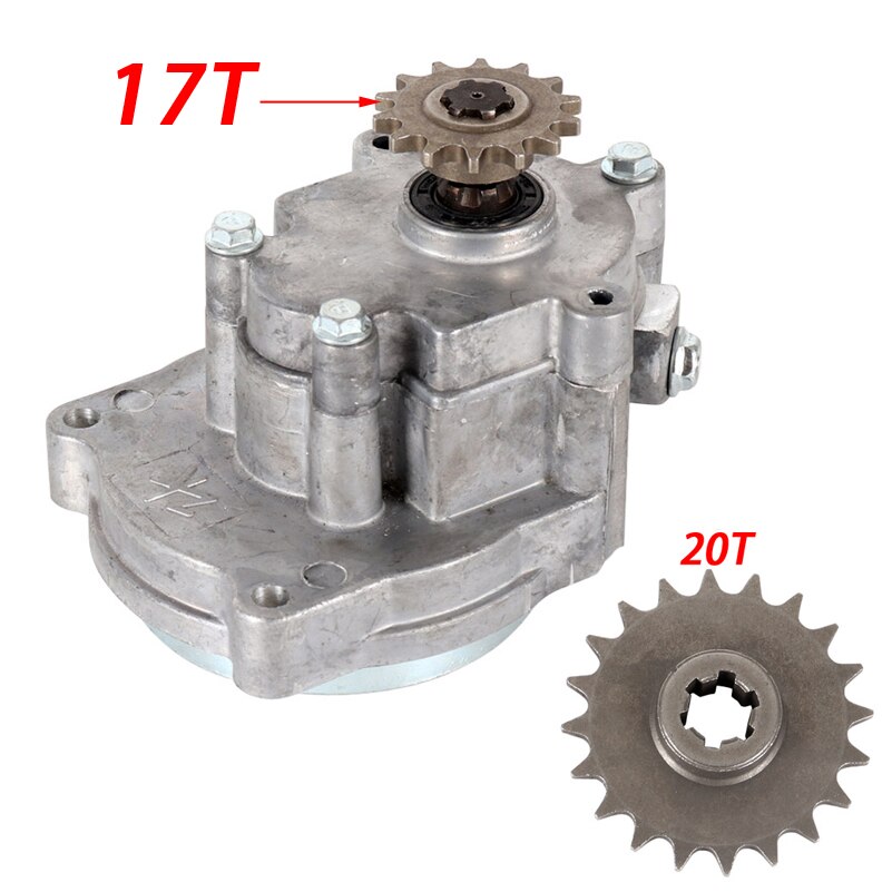 T8F 11 14 17 20 Tand Koppeling Drum Versnellingsbak Tandwiel 33cc 43cc 49cc Ty Hengel Ii Go Kart Mini moto Dirt Bike Scooter Xtreme: 17T Box and 20T Gear