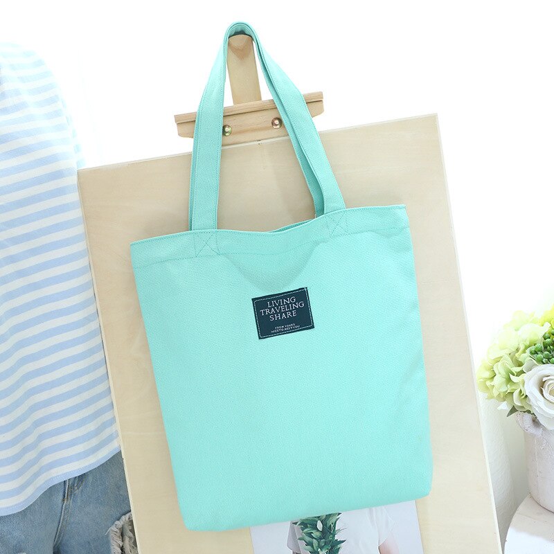 Femmes sac grand dames toile sacs à bandoulière sac à provisions fourre-tout sacs à bandoulière sacs à main sac à main décontracté pour les femmes Eco Shopper