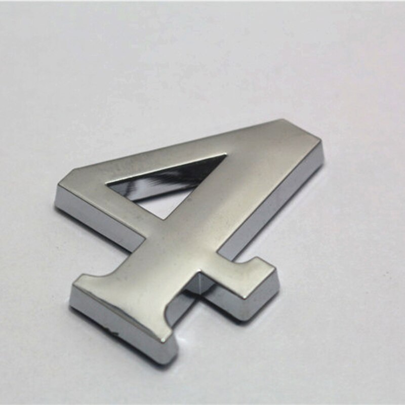 0-9 House Number Sign Self Adhesive Address Digit Sticker Plate Numeral Door Plaque for Home Hotel VJ