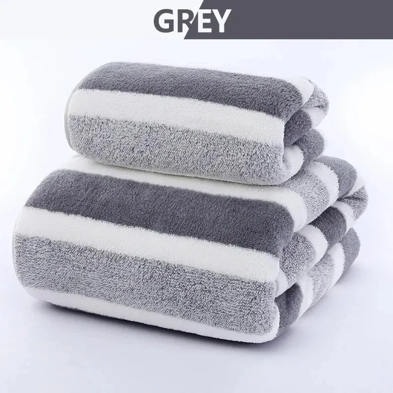 Home Soft and Comfortable Bath Towels for Men and Women, Absorbent and Comfortable Couple's Large Towels, Wrapping Towels: 70x140cm / 22#
