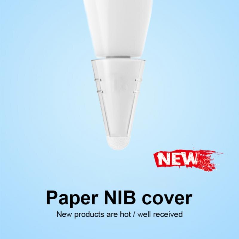 5pcs Protective Case For Apple Pencil 1 2st Pen Point Penpoint Cover Silicone Protector Case For Apple Pencil 2 Case: white