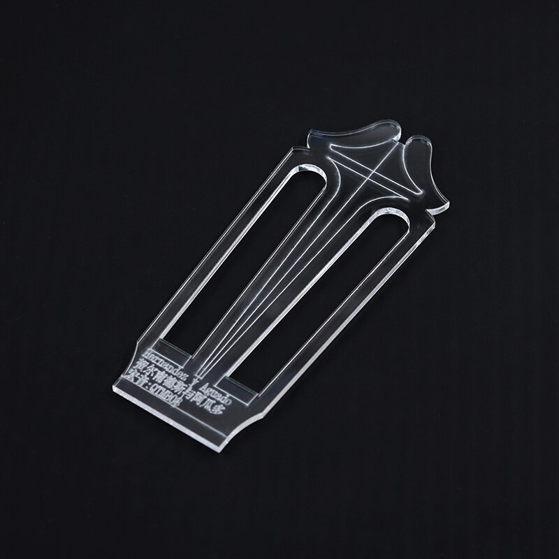 Famous Classical Guitar Head Template Shape Chord Knob Hole Site Making Tools Transparent Acrylic Template Guitar Making Mold: HERNANDEZ Y AGUADO
