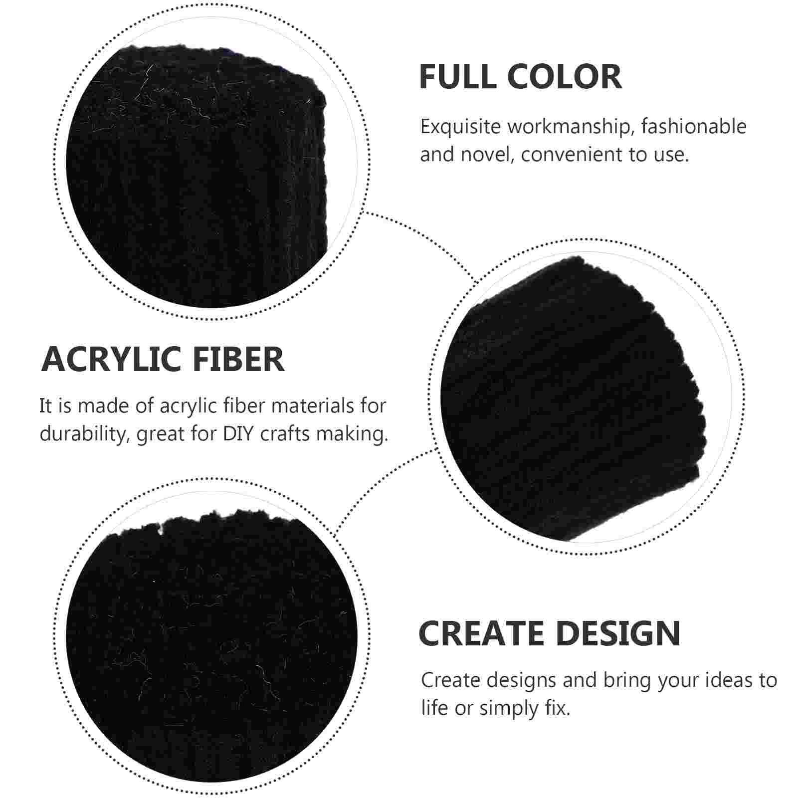 10 Rolls Yarns Hook Rug Yarn DIY Crochet Hook Knotted Rug Yarn for Children Crafters