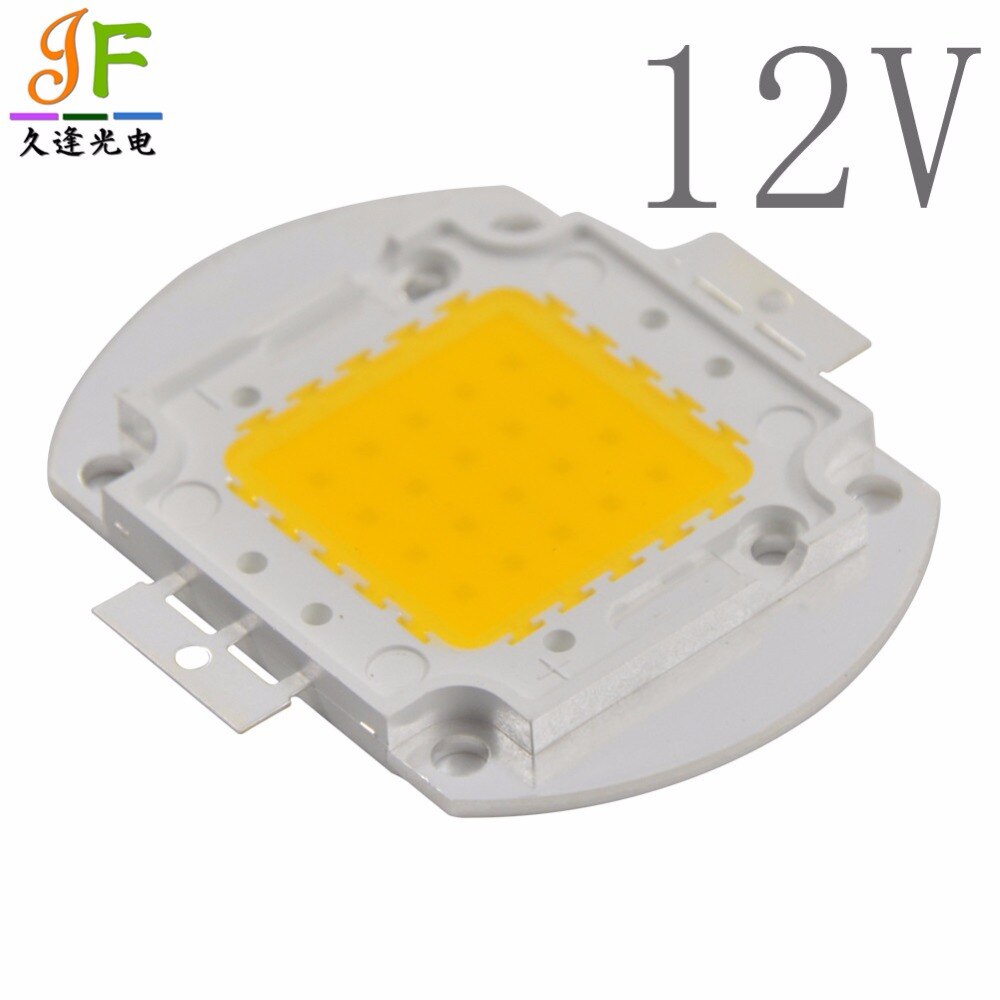 High Power Epistar 12V LED chip 20W 30W 50W warm white/white no need driver for storage battery car,projector,car,motorcycle