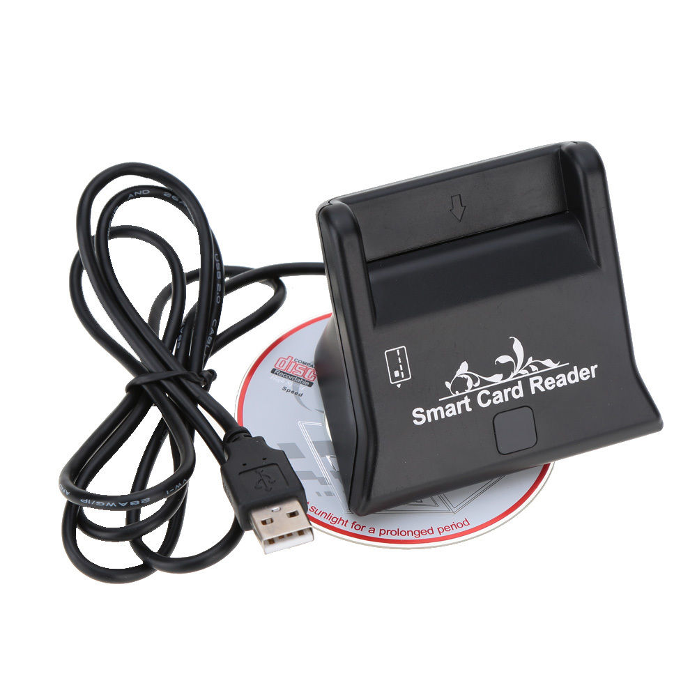 Smart USB ATM Card Reader For CAC/ID Chip card Free CD Driver