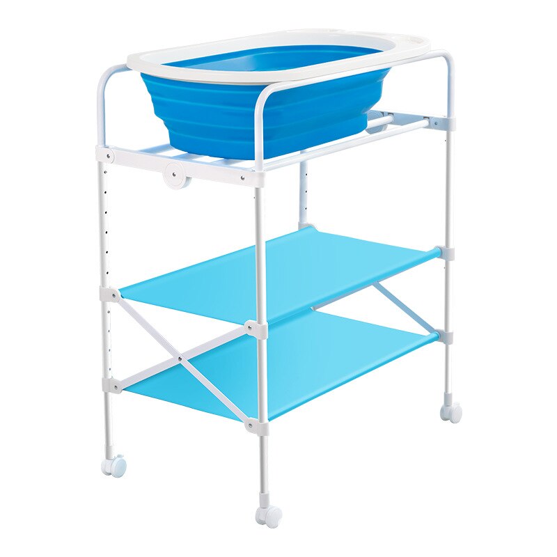 LazyChild tavolo multifunzionale per pannolini per bambini tavolo da bagno piscina tavolo da allattamento tavolo Touch può essere piegato e regolato