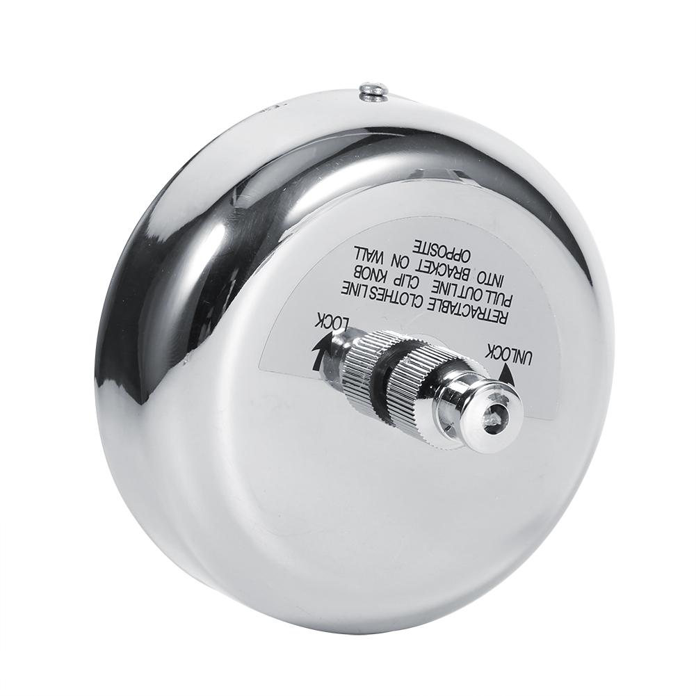 Portable Stainless Steel Retractable Clothesline Indoor Laundry Hanger Clothes Dryer Organizer Balcony Clothes Drying Rope: Default Title