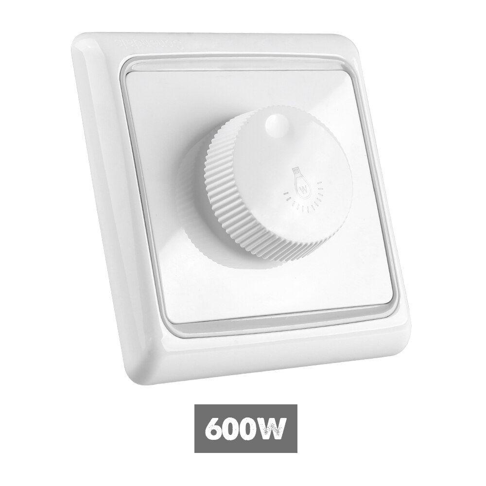 LED SCR dimmer wall switch AC220V 300W 600W 1000W LED Dimming Controller For Dimmable Ceiling light Downlight Spotlight: 600W