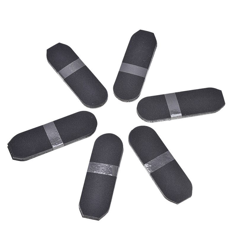 60 Stks/pak Zelfklevende Schuurpapier Voet Grit Bestand Schuren Doek Pedicure Voetverzorging Vervanging Voor Voetrasp