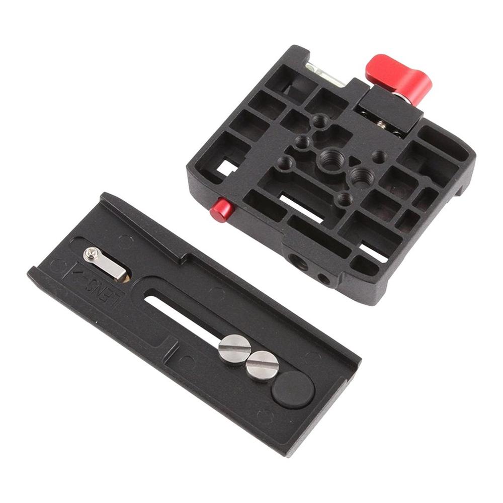 Quick Release Plate Assembly P200Clamp Adapter for Manfrotto 577 501 500AH 701HDV Q5 Camera Tripod Accessories