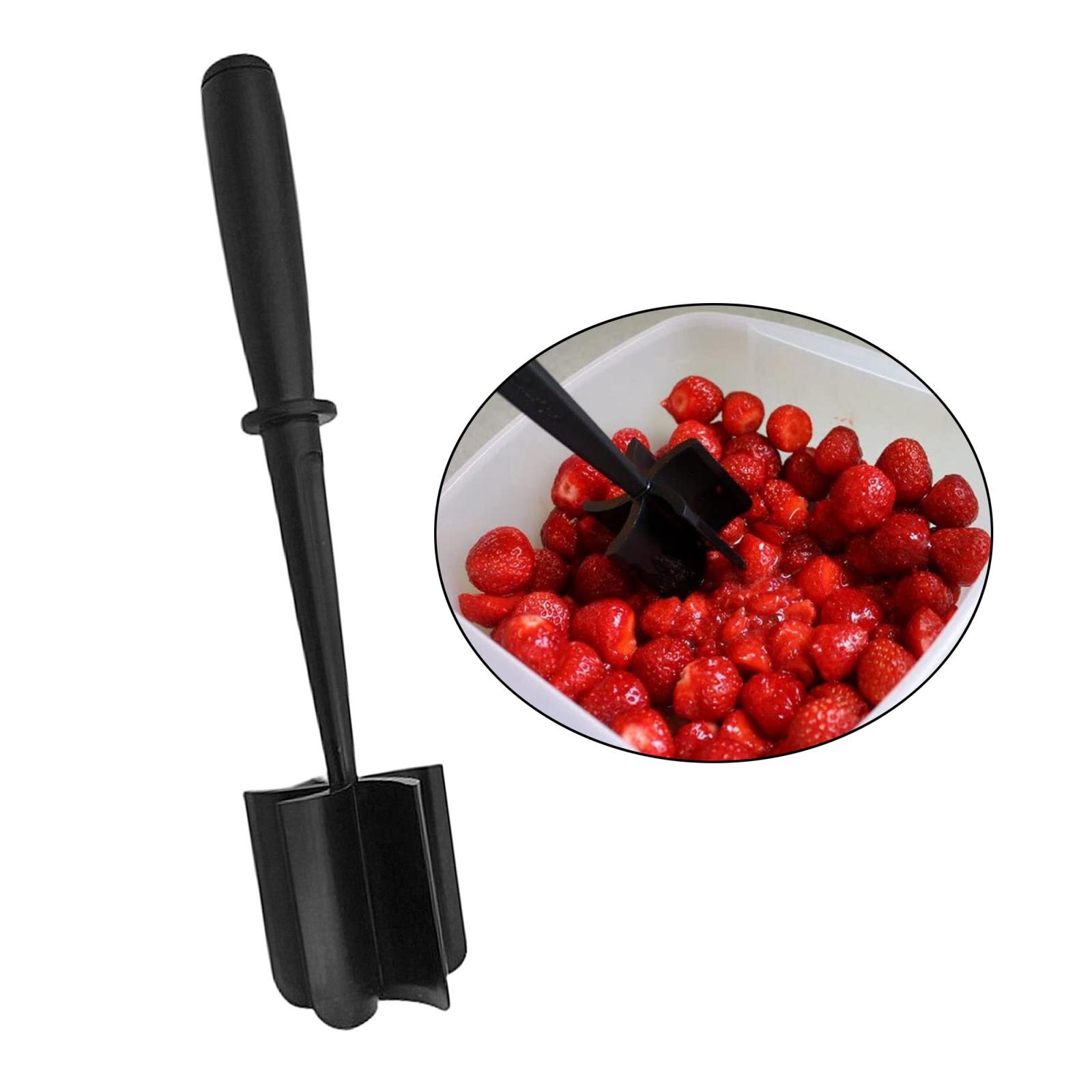Multifunctional Heat Resistant Meat Masher Plastic Hamburger Chopper Ground Meat Chopper Utensil Non Stick Cookware