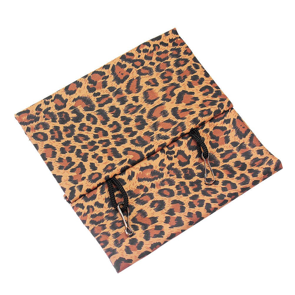 Leopard mønster kjæledyr hengekøyer nylon hengende seng bur kose leke små dyr fugler papegøye mus hamster glad hytte telt reir