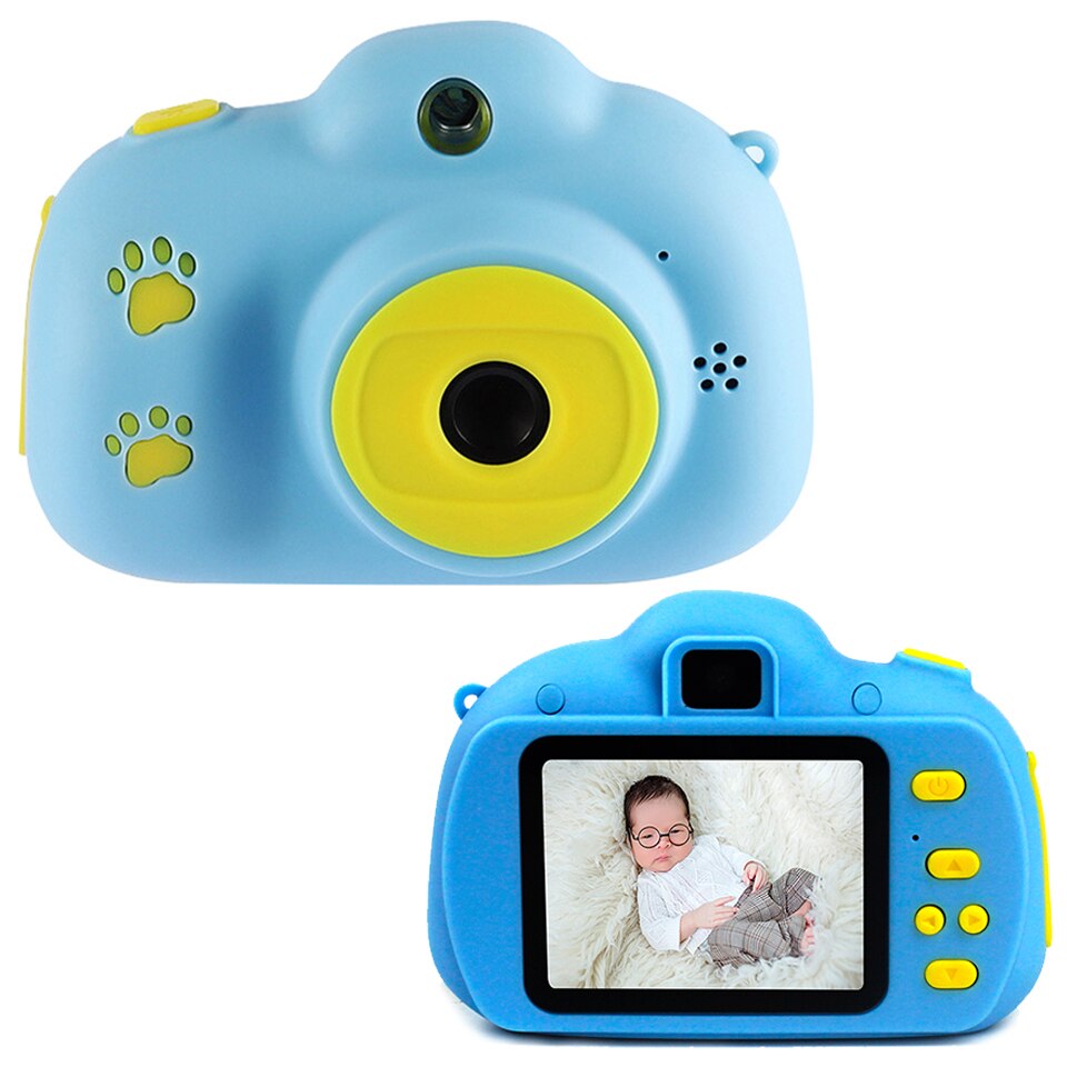 Seelaugh Kids Instant Camera Voor Kinderen Print Camera Digitale Camera Voor Kinderen Foto Camera Speelgoed Voor Halloween Kids: blue