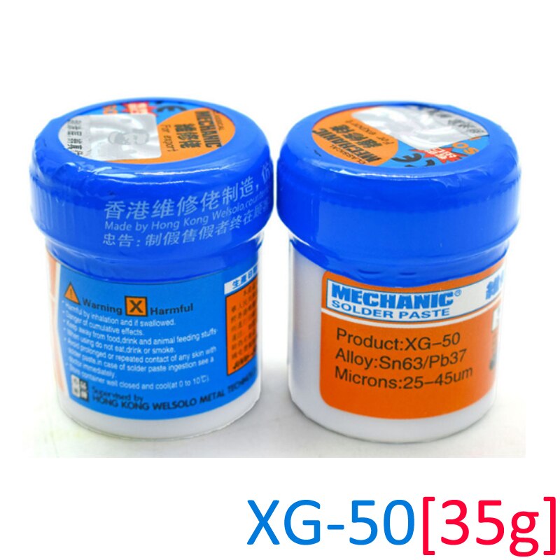 Flux de soudure mécanique XG-Z40 XG-50, pâte à souder, XG80 XG-250SMD SMT Sn63