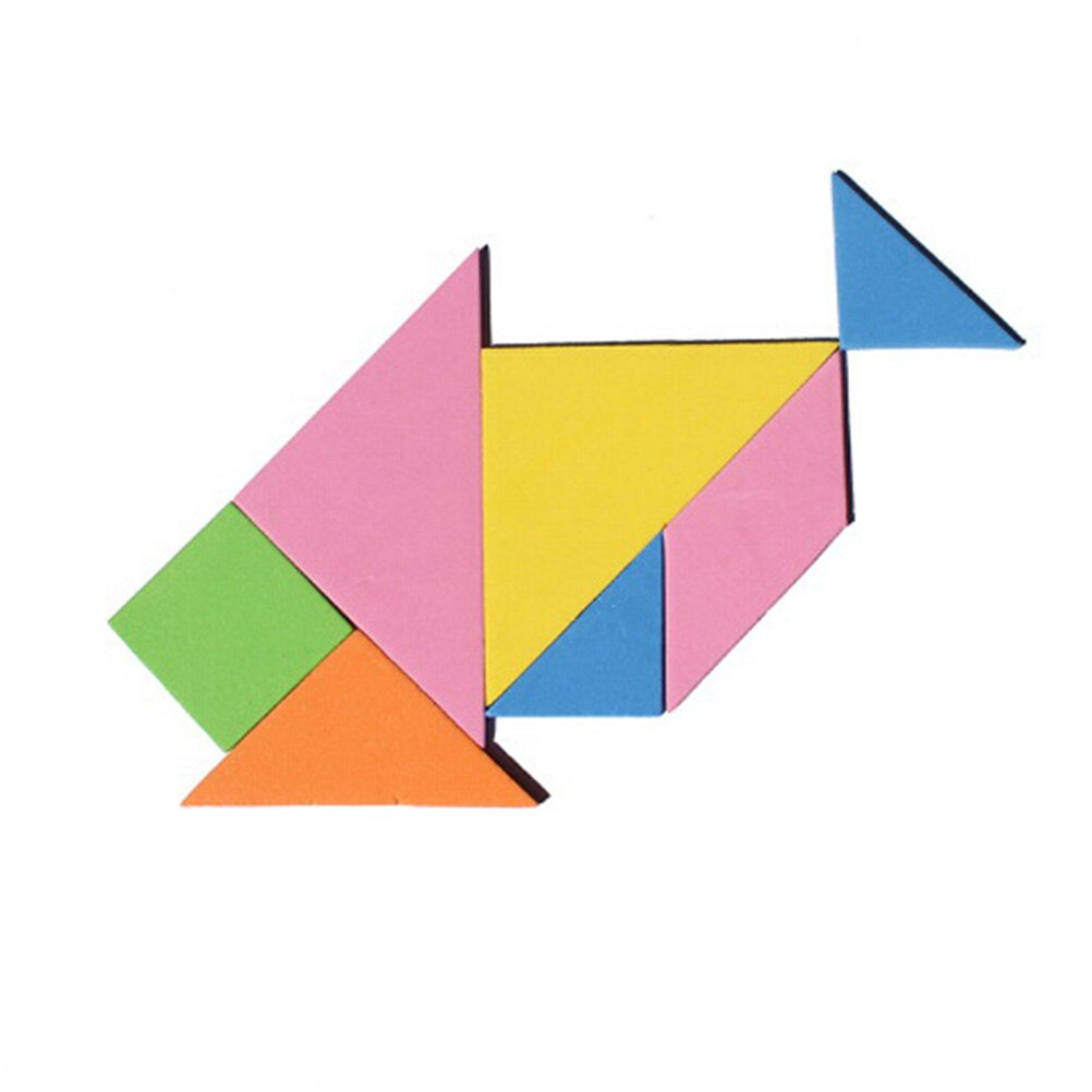 Eva 3d Puzzel Tangram Teaser Tetris Geometrische Vorm Puzzel Spel Leren Onderwijs Puzzel Speelgoed Voor Kinderen