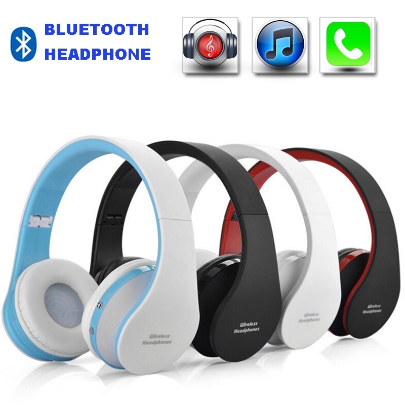 Bluetooth earhones draadloze stereo hoofdtelefoon Bluetooth 4.1 headset over het Oor hoofdtelefoon voor iPhone Android fone ouvido