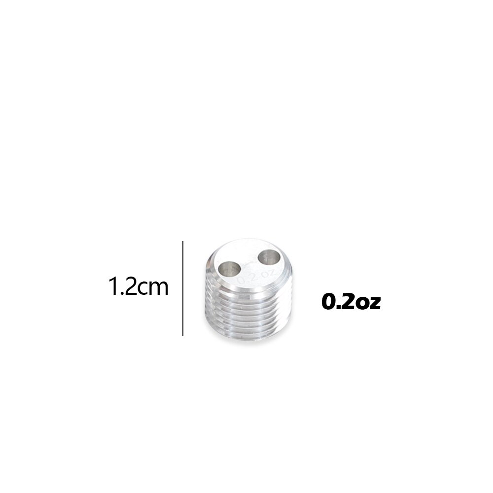 Taco de billar chino PREDATOR, Perno de peso con herramienta de instalación , ajuste de peso, duradero, accesorios baratos: 0.2oz