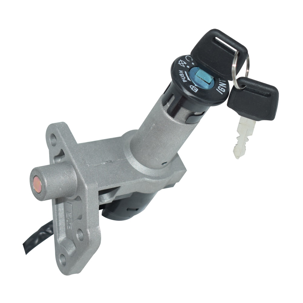 Kit de clé de commutateur d&#39;allumage de moto pour GY6 125cc 150cc, pièces de Scooter chinois à 4 broches