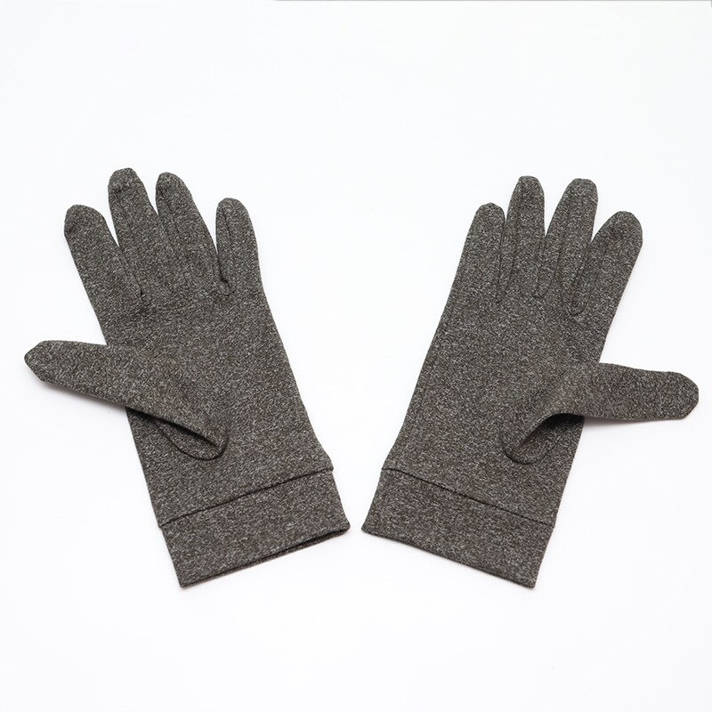 Guantes rosas de compresión para dedo completo, protectores de manos para alivio del dolor, terapia, relajación, cuidado, color rosa, 1 par: GR2 / M