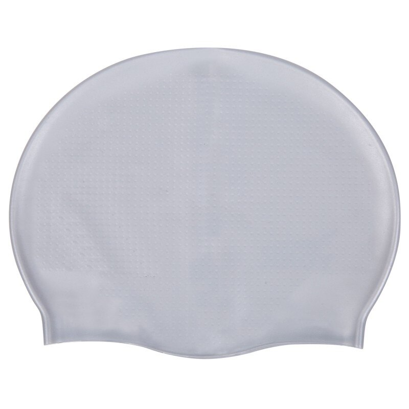 silicone swimming cap unisex waterproof swimming cap soft multicolor: O