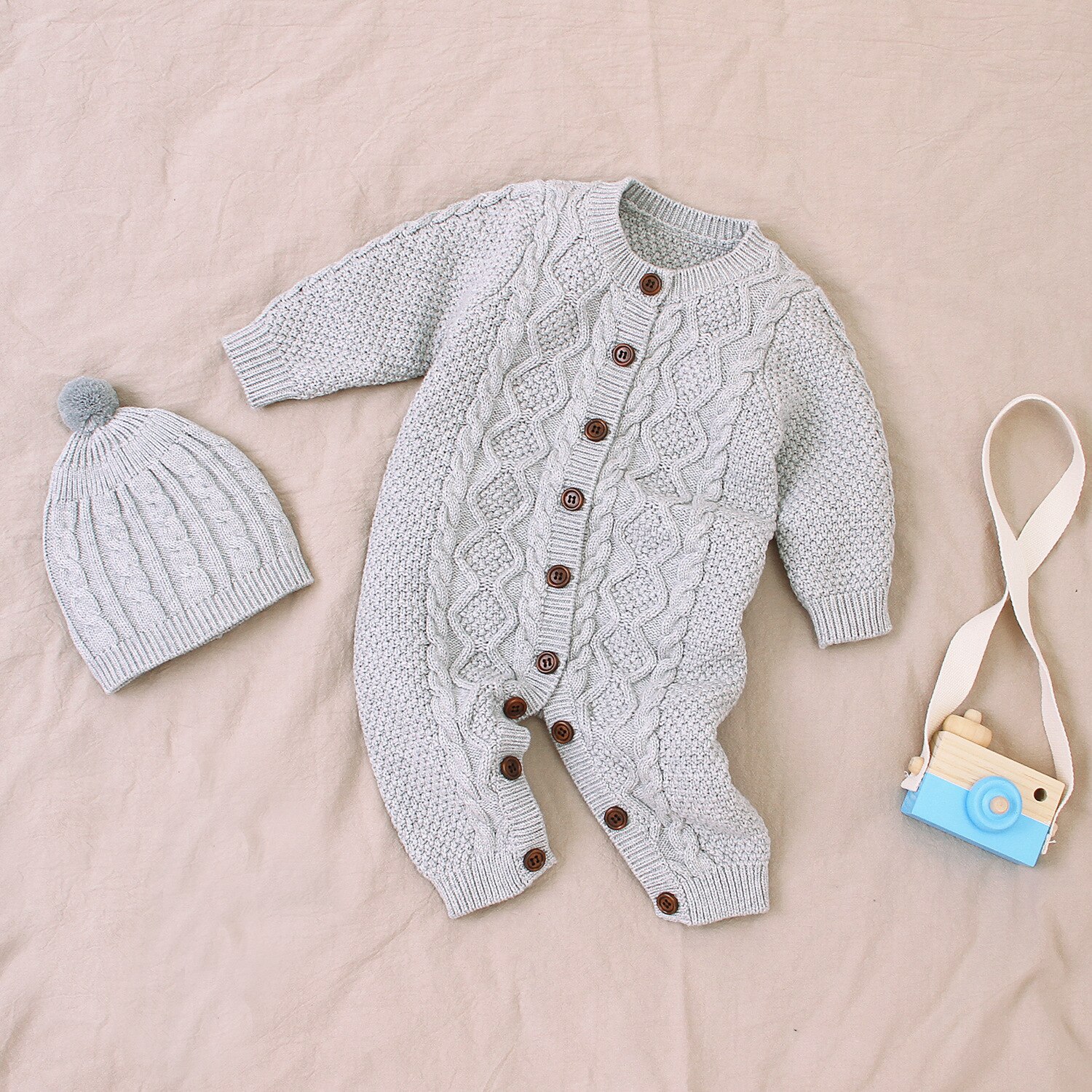 Neugeborenen Baby Strampler Neue Baby Mädchen Jungen Kleidung Overalls Herbst Winter Warm Langen Hülse Neugeborene Kleidung