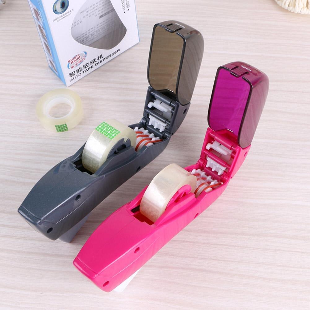 Auto Tape Dispenser Suitable for Tape≤ 1.6in Hand-held Tape Dispenser Cutter; Dispensador Cinta Adhesiva For