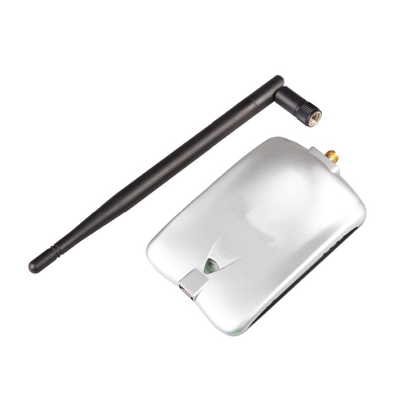 Scheda di rete wifi adattatore realtek rtl 8187l chipset 2000mw scheda wifi usb wireless con antenna 5 dbi simile ad alfa awus 036h