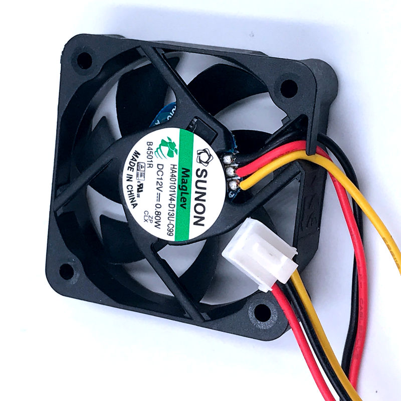 2 kpl hiljainen hiljainen 40mm tuuletin sunon  ha40101 v 4-d13u-c99 dc12v 0.80w 4cm 4010 tv kotelo aksiaalituuletin