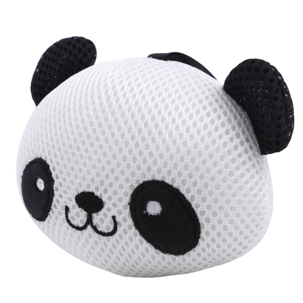 Cartoon Panda Bad Veeg Voor Baby Shower Benodigdheden Badkamer Pasgeboren Bad Vegen Zuigeling Bad Bal Spons Super Zachte Baby Care