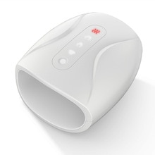 Electric Hand Massager Machine with Air Pressure Heat Compress with Heat Physiotherapy Equipment Palm Hand Finger Massager