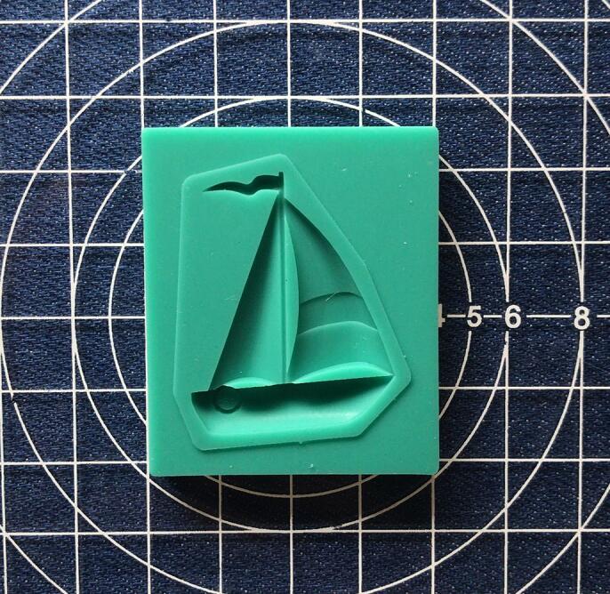 Cake Tool 1 pc boat Silicone Mold Mould Wedding Cake Border Fondant Cake Decorating Clay Molds