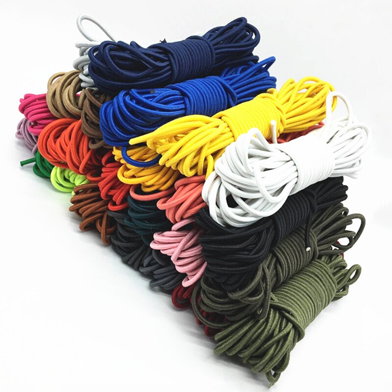 2pcs 100cm 3mm Eco-Friendly Round Rubber Elastic C... – Vicedeal