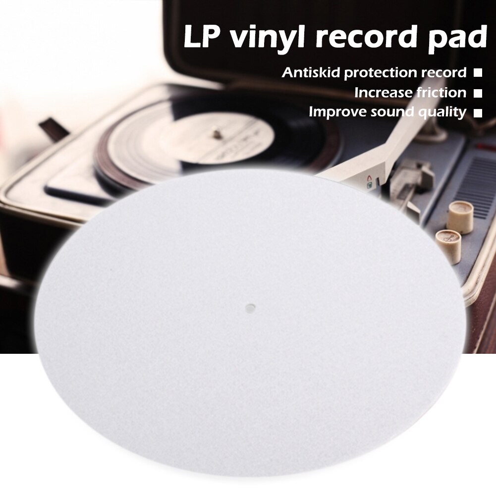 2mm Record Pad Anti Slip LP Vinyl Mat Slipmat for Turntable Phonograph Part